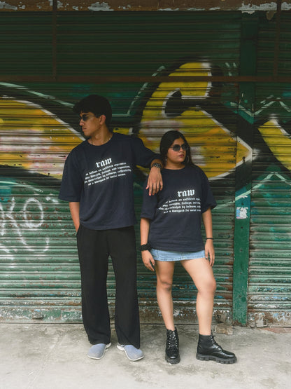 RAW STATEMENT TEE