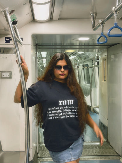 RAW STATEMENT TEE