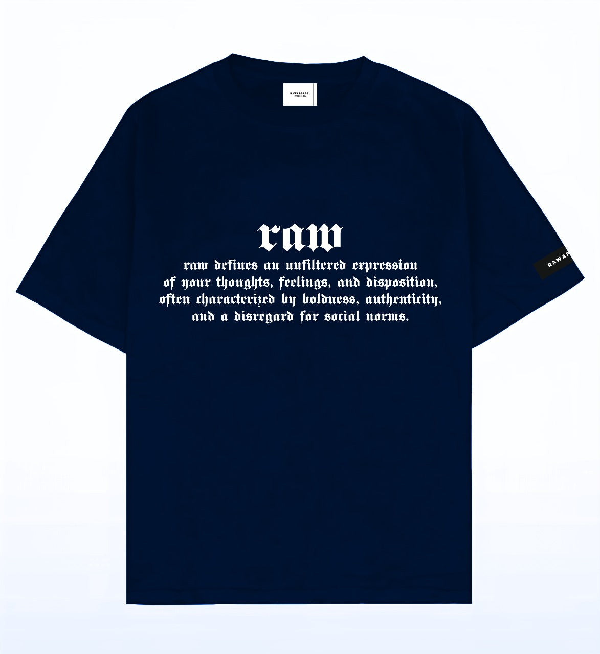 RAW STATEMENT TEE