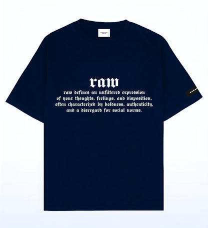 RAW STATEMENT TEE