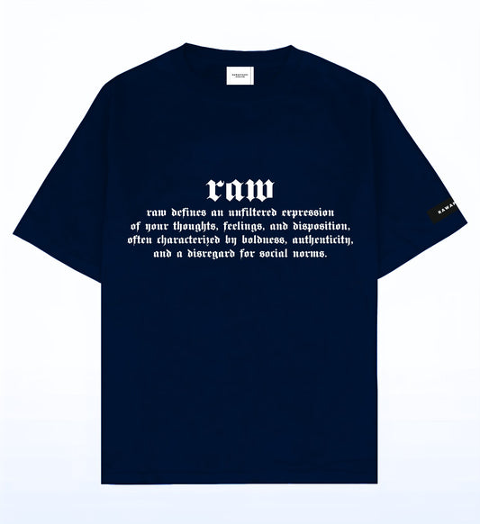 RAW STATEMENT TEE